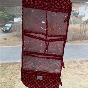 Vera Bradley hanging toiletry bag